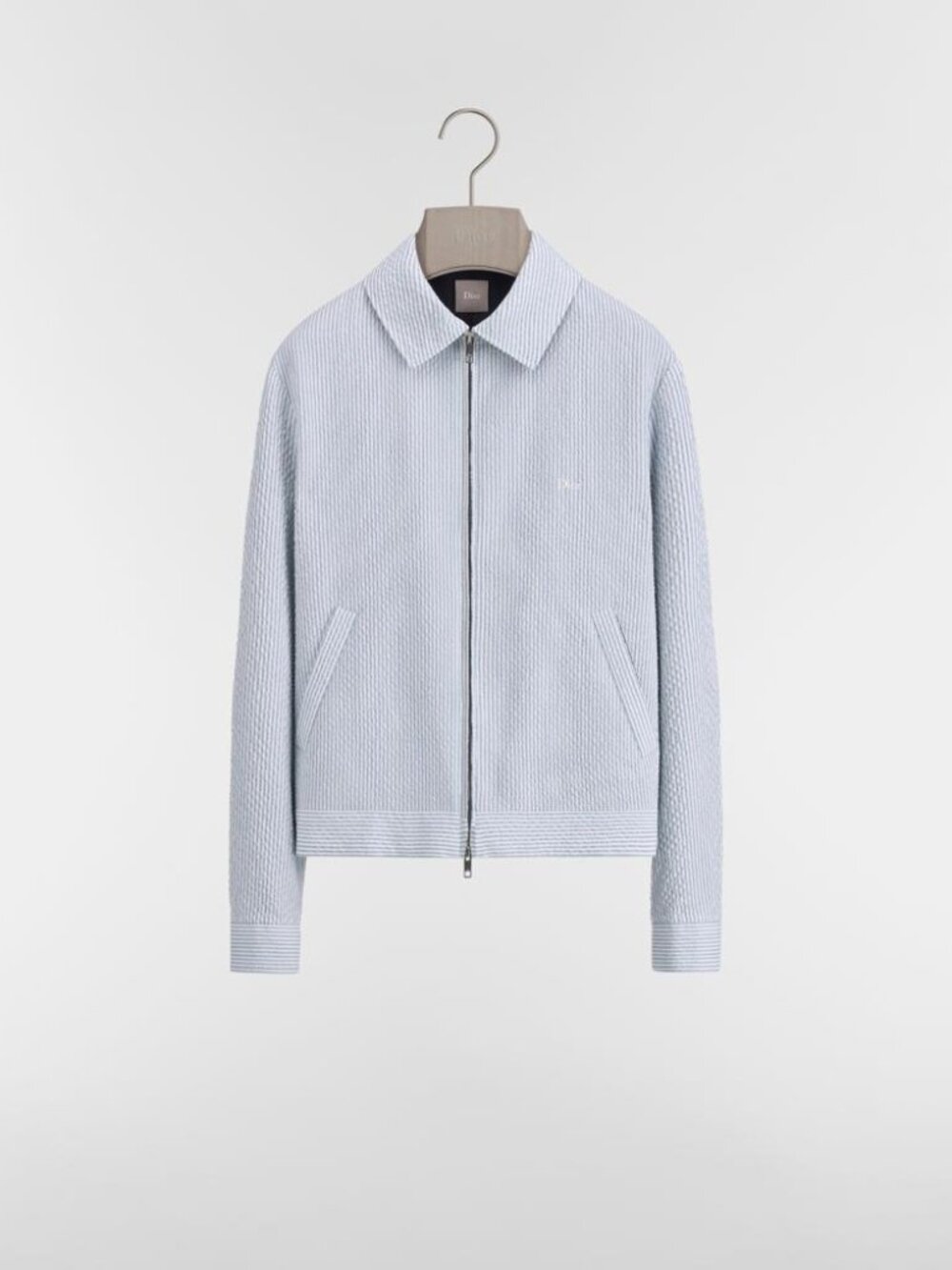 Dior Dioriviera Jacket In Virgin Wool, Silk And Linen Blend Tag Size 48 Men